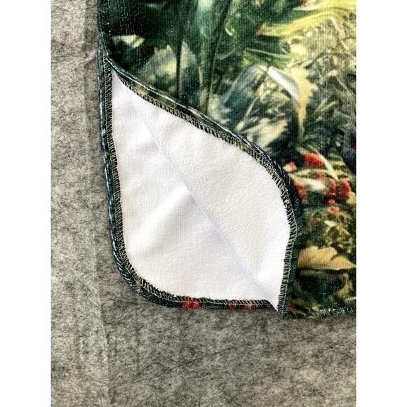 Dinosaur T-Rex Hoodie Mens Large AOP Sleeveless Pool Beach Towel Handmade - Picture 3 of 9